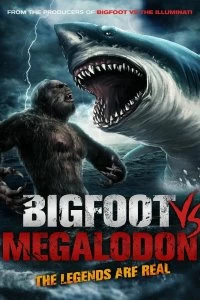 Постер Бигфут против мегалодона (Bigfoot vs Megalodon)