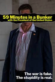 Постер 59 минут в бункере с президентом США (59 Minutes in a Bunker with the President of the United States)