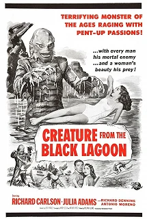 Постер Тварь из Чёрной лагуны (Creature from the Black Lagoon)